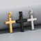 European and American Stainless Steel Cross Men's Pendant Necklace Geometric Couple Versatile Necklace Accessories