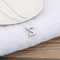 New Smooth Stainless Steel Pendant Necklace with 26 Capital Letters of The English Alphabet for Women