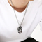 Cross Border Dark Personality Assassin Cloak Pendant European and American Punk Trend Mysterious Person Cloak Stainless Steel Men's Pendant