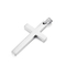 Stainless Steel Simple Cross Necklace Charm Stainless Steel Jewelry Pendant