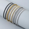 Stainless Steel Round Snake Chain Bracelet, Simple Jewelry Suitable for Daily Wear