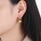 Wholesale European American Minimalist Earrings Stainless Steel Ball Ear Buckles Fashion Jewelry
