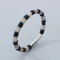 European and American Style Stainless Steel Men's Leather Bracelet Fashion Jewelry