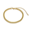 Unisex Style Lobster Clasp Chain 18K Gold Plated Twisted Stainless Steel Bracelet