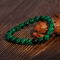 Retro Matte Natural Onyx Unisex Jewelry Flexible Beaded Bracelet