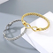 Men's Trendy Stainless Steel Infinite Symbol 8-Shaped Accessory Steel Wire Bangle Jewelry
