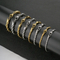 Durable Twisted Stainless Steel Chain Bracelet for Men