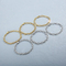 Stylish 18K Gold Plated Chain Bracelet for Women in Stainless Steel