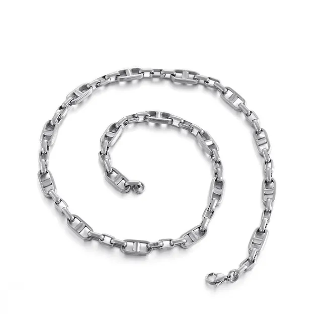 New Electroplated Stainless Steel Bracelet and Necklace Set for Women
