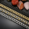 Simple Stainless Steel Bracelet Fashion Trendy Men's Cuban Chain Bracelet