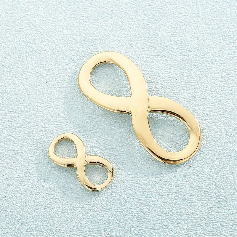 Stainless Steel Infinite Symbol Handmade DIY Jewelry Accessories