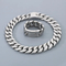 Hot Selling Trend 31mm Chain Gold Plated Stainless Steel Necklace Bracelet Sets