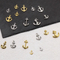 Stainless Steel Ship Anchor Series Necklace Bracelet Pendant DIY Accessories
