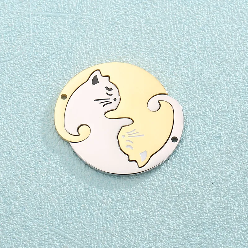 Stainless Steel Animal Series Jewelry Accessories, Personalized DIY Necklace Pendant
