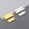 Stainless Steel Rectangular Double Hole Necklace Pendant Smooth Square Bracelet DIY Accessories