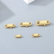 Stainless Steel Creative Polished Button Bracelet Necklace Chain DIY Buckle Accessories Wholesale
