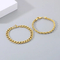 Wholesale Fashion Stainless Steel Cuban Chain Fried Dough Twists Chain Double Layer Overlay Hip Hop Bracelet for Men and Women