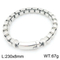 Fashion Jewelry Chain Simple Stainless Steel Retro Personalized Trendy Men's Bracelet