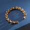 Wholesale Punk Jewelry Multi-Size Bracelet Stainless Steel Simple Silver Gold Chain Bracelet