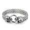 Wholesale of Foreign Trade Hand Jewelry: European and American Fashionable, Personalized, and Aggressive Punk Skull Stainless Steel Men's Bracelet