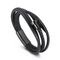 Jewelry Wholesale Stainless Steel Nails Creative Multi-Layer Woven Leather Bracelet