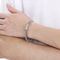 Stainless Steel Mesh Bangle with Multiple Colors to Choose From, Suitable for Daily Jewelry Wear