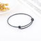 Factory Wholesale Adjustable Steel Wire Coil Bracelets Multi-Color Adjustable Stainless Steel Bangles for Women
