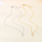 Fashion Rhinestone Cross Clavicle Chain Ins Starry Sky Stainless Steel Necklace Wholesale