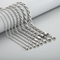 Rock and Hip-Hop Style Unisex Stainless Steel Twisted Chain Necklace