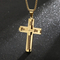 Fashion Stainless Steel Jewelry Cross Pendant Religious Men's Necklace Pendant