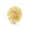 Premium Multi-Layer Court Ring in Gold with Diamonds