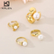 Personalized Petal Ring Stylish Geometric 18K Gold-Plated Stainless Steel Ring Wholesale Jewelry