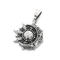 Retro Sun Smiling Moon Celestial Body Pendant Ancient Egypt Horus Eye Stainless Steel Men's Pendant