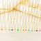 Trendy Dopamine Fruit Necklace Oil-Dripping Mangosteen Star Pendant Stainless Steel Jewelry Wholesale