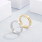Fashion Niche High-End Stainless Steel Smooth Surface Ring Wholesale for Couples' Rings
