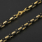 Fashion Bold Emperor Chain Men's Handmade Multi-Size Stainless Steel Link Necklace Jewelry