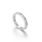 Stylish Stainless Steel Ring with Rhinestone and Roman Numeral Elements