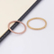Elegant Openning Beaded Stainless Steel Ring with Water Ripple Design