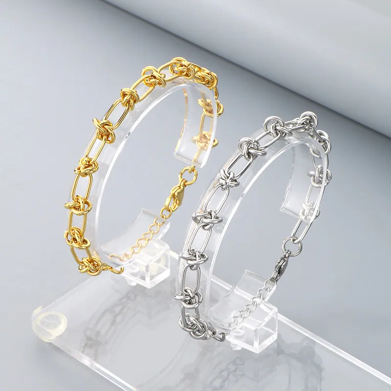 Stainless Steel Personalized Bracelet Suitable for Women's Daily Jewelry Wear