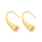 Minimalist Stainless Steel Water Drop Ear Hooks Fashion Versatile Small Earrings Wholesale