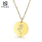 Stainless Steel Birth Flower Pendant Necklace for Mother's Day Gift