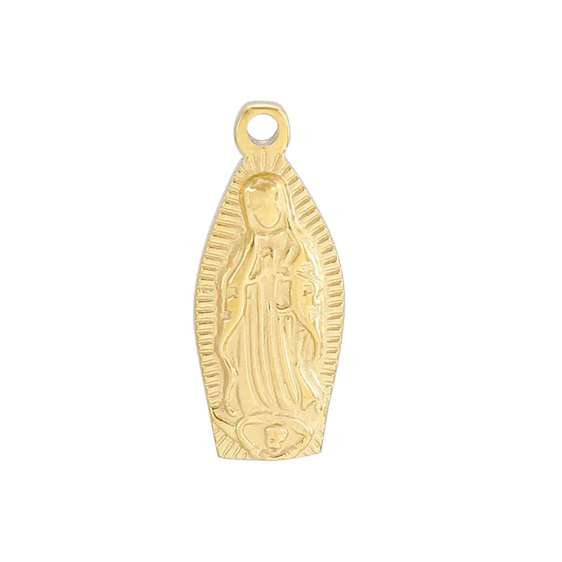 Stainless Steel Jewelry Accessories, Virgin Mary Hang Tag