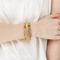 Stainless Steel Jewelry Rhinestone Bangle Suitable for Daily Wear
