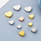 Stainless Steel Heart-Shaped Accessories DIY Jewelry Material
