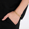 Durable Twisted Stainless Steel Chain Bracelet for Men