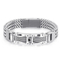 Fashion Creative Chain Stainless Steel Men's Magnetic Buckle Gold Plated Zircon Bracelet