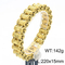 Personalized Trendy European and American Hip Hop Stainless Steel Men's Bicycle Chain Motorcycle Chain Bracelet Jewelry