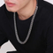 Punk Retro Vintage Patterns Stainless Steel Men's Bracelet Necklace Jewelry Set