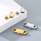 Stainless Steel Creative Polished Button Bracelet Necklace Chain DIY Buckle Accessories Wholesale