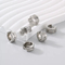 Stainless Steel Jewelry Unisex Earrings Suitable for Daily Wear